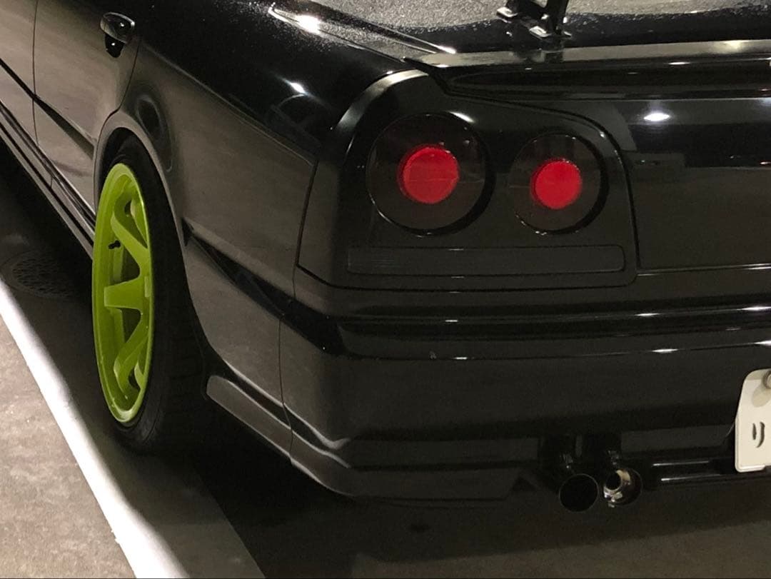 ER34 4ドア　セダン　大和デュアルマフラー