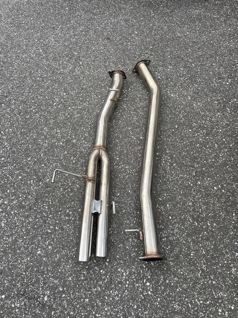 ER34 4ドア　セダン　大和デュアルマフラー