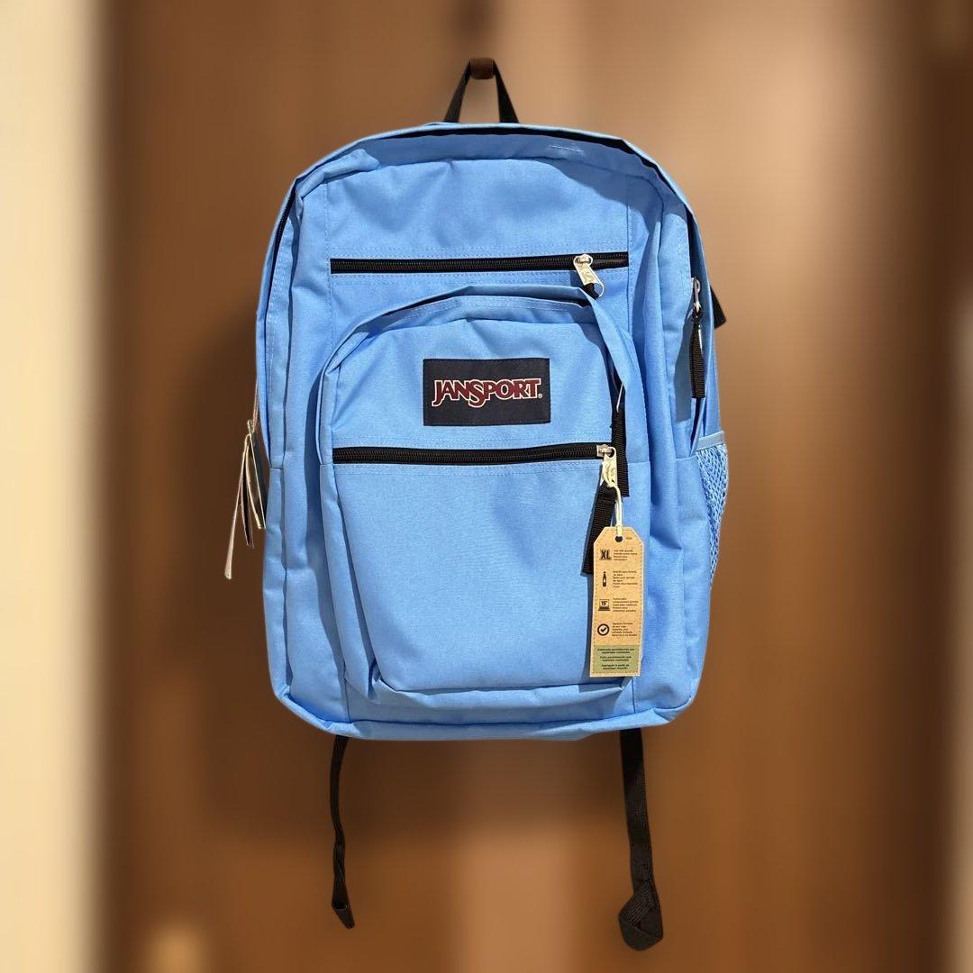 【新品タグ付き】JANSPORT XL 青 リュック・バックパック　ライトブルー