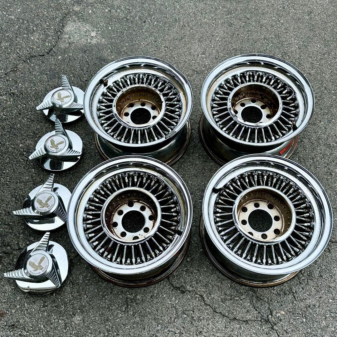 ロードスター ワイヤー 13×7J 100/114.3マルチ4本 ローライダー