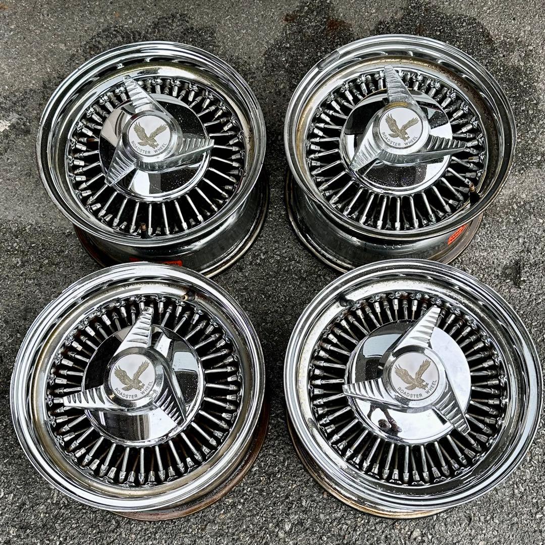 ロードスター ワイヤー 13×7J 100/114.3マルチ4本 ローライダー