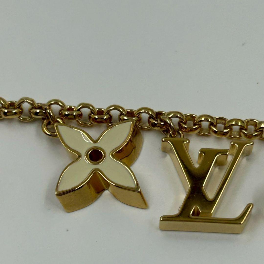 Louis Vuitton ゴールド バッグチャーム キーホルダー