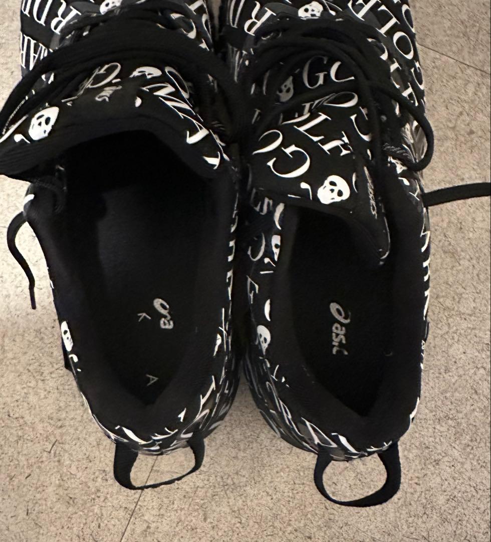 マークアンドロナ×asics ゲルフレイムGTX黒　【美品】