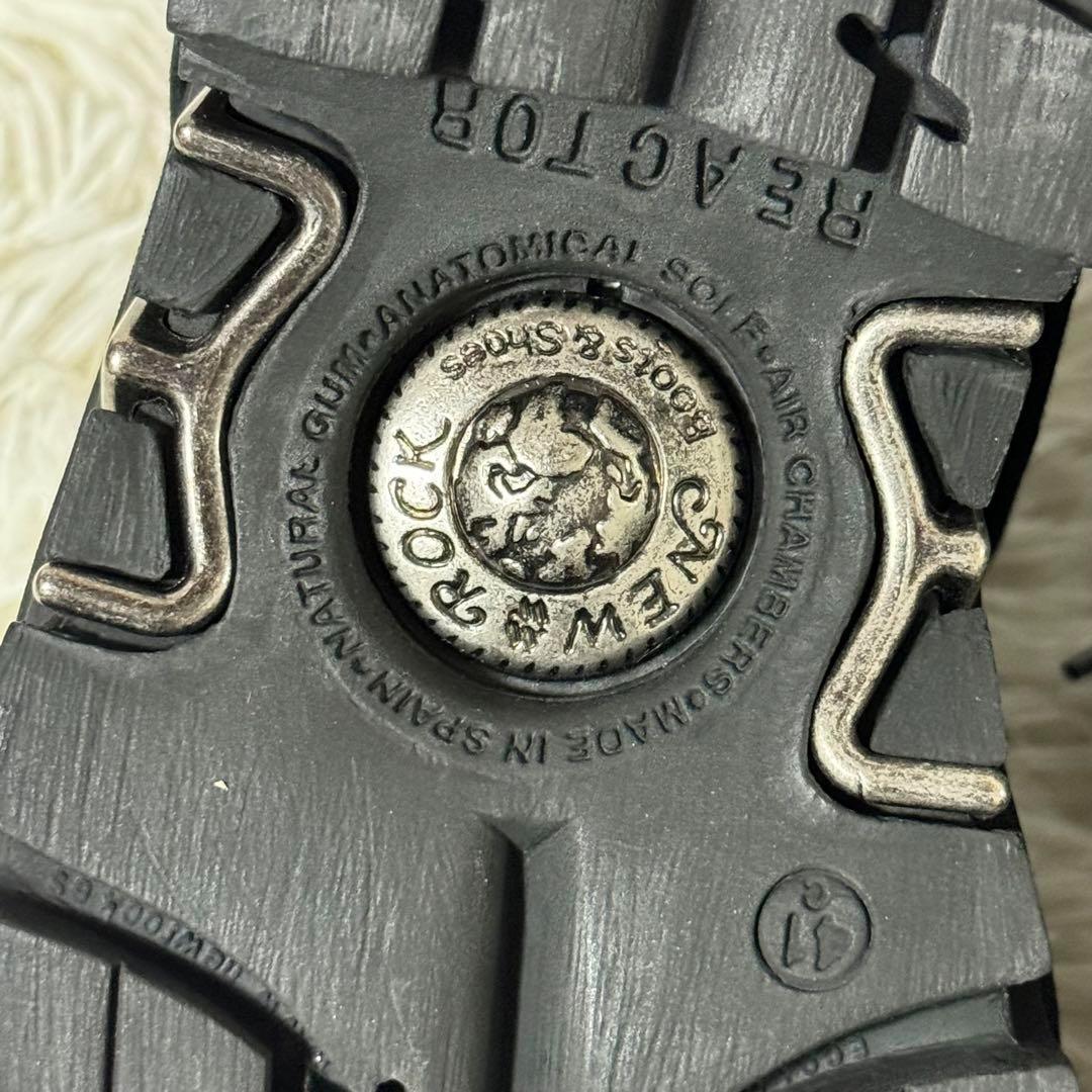 未使用品✨NEW ROCK ニューロック ファイアーパターン　エンジニアブーツ