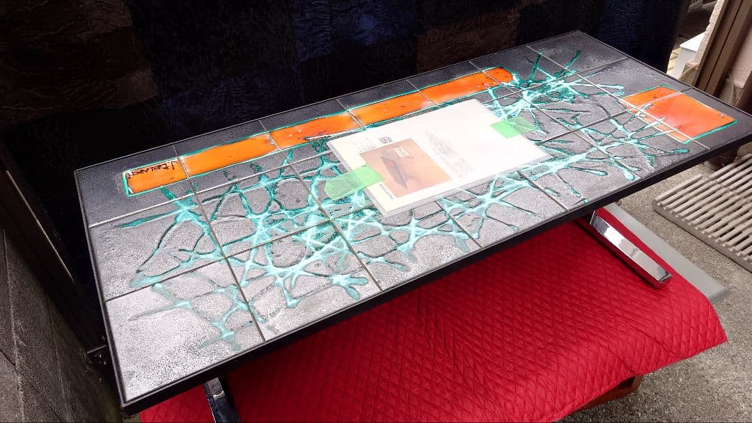 お*ー様 青山　アンティーク　ロイズで購入　コーヒーテーブル