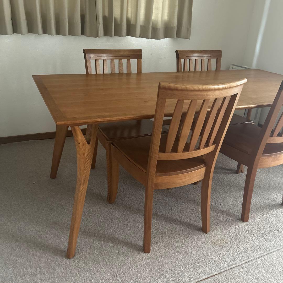 BOSCO ダイニングチェア1脚のみ※テーブル、チェア3脚は別で出品しております