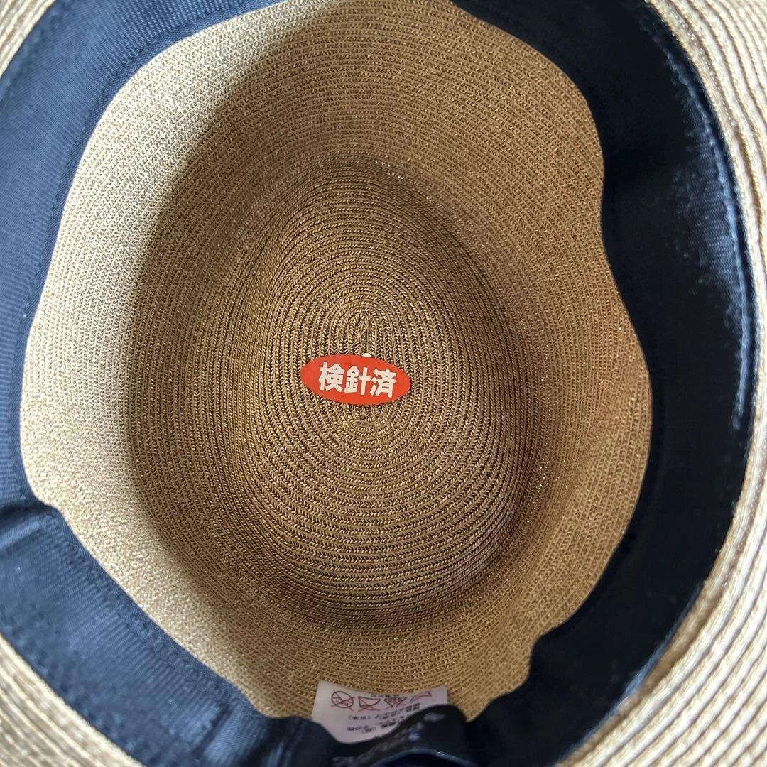 AthenaNewYorkの中折れハット\"カミラ\" ロゴ入り保管袋付き