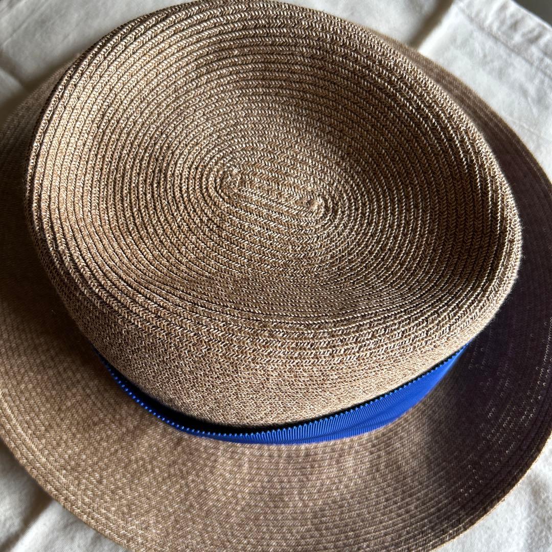 AthenaNewYorkの中折れハット\"カミラ\" ロゴ入り保管袋付き