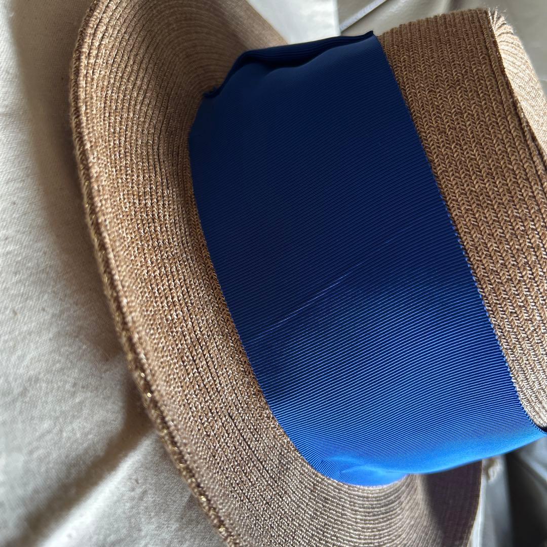 AthenaNewYorkの中折れハット\"カミラ\" ロゴ入り保管袋付き