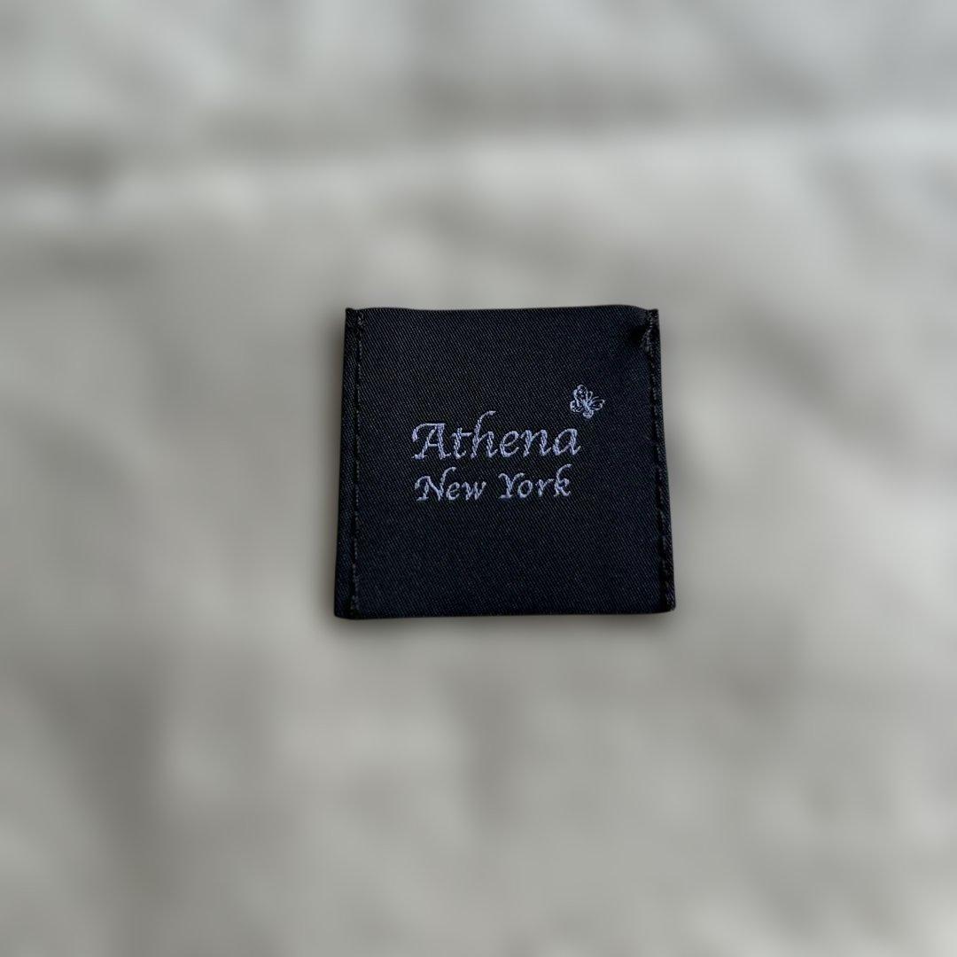 AthenaNewYorkの中折れハット\"カミラ\" ロゴ入り保管袋付き