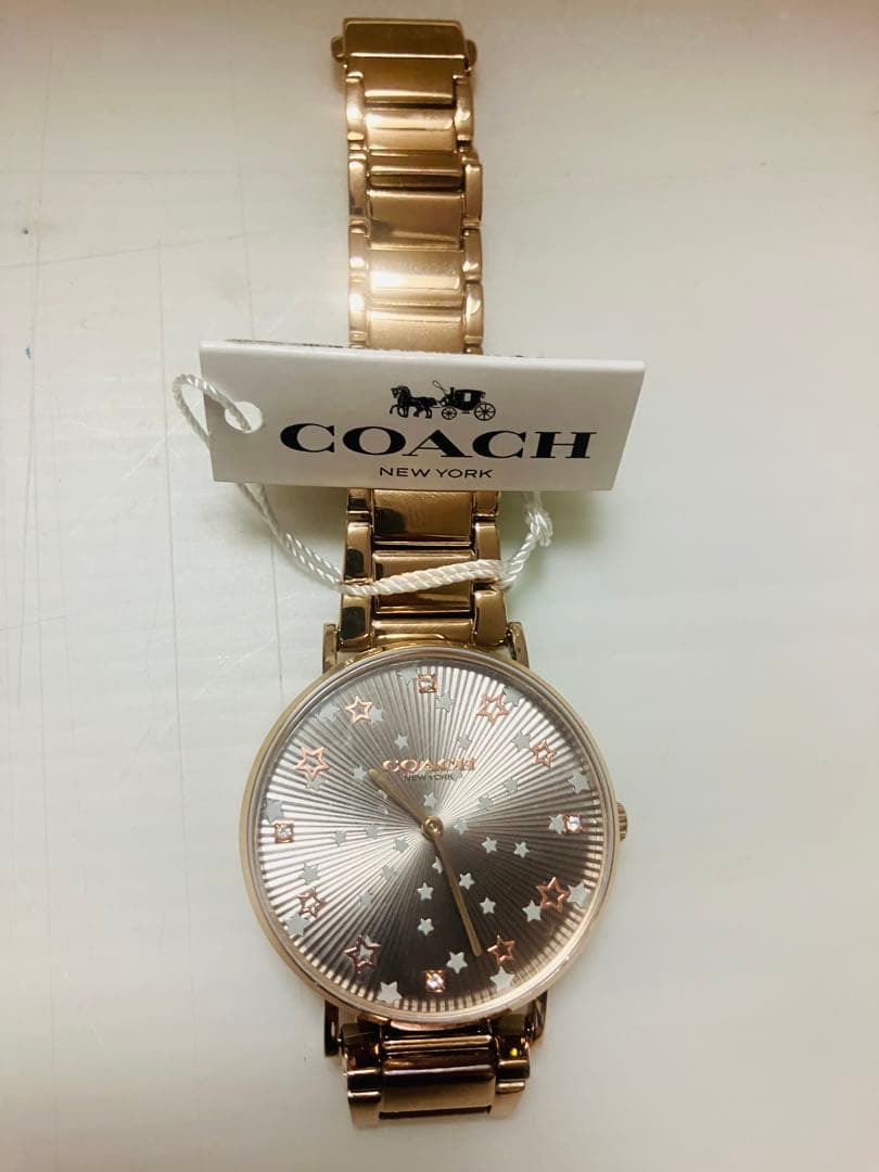 【新品未使用】COACH コーチ 腕時計 Perry Starry Dial