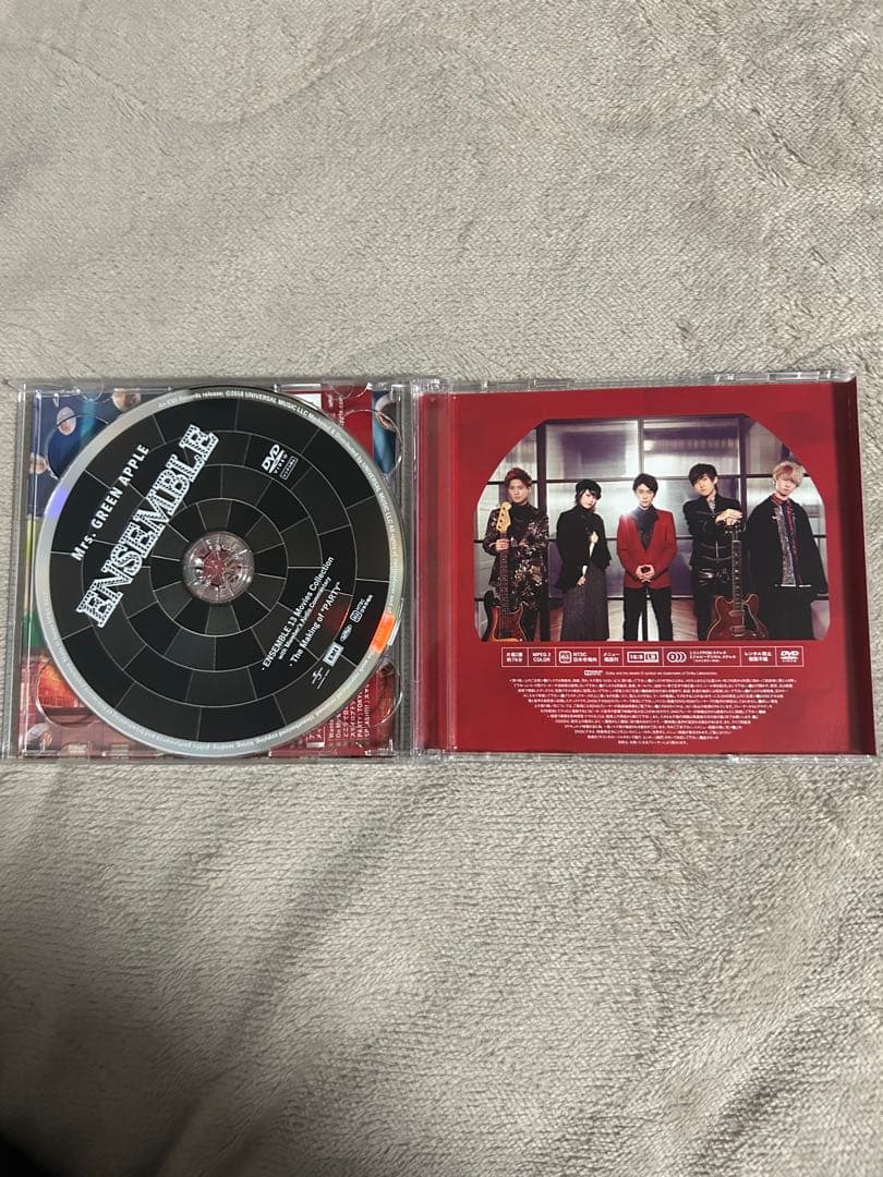 【正規品】初回限定版ENSEMBLE Mrs. GREEN APPLE 帯付き