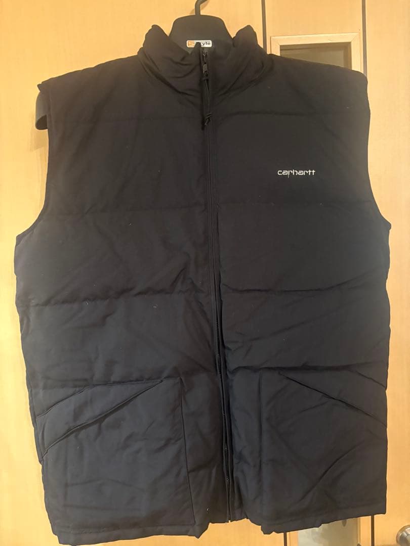 Carhartt ブラックダウンベスト XXL
