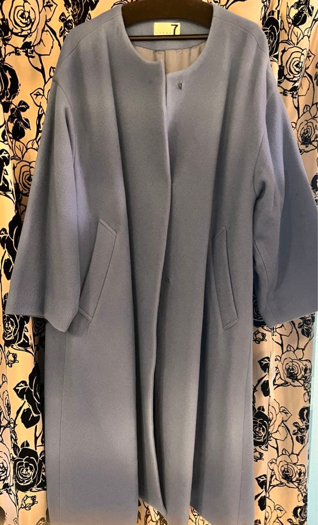 soeur7 scot club ロングコート ブルー