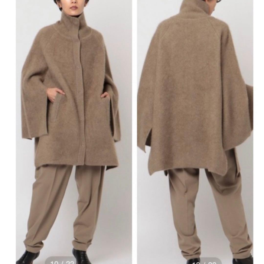 完売品✨　ETRE TOKYO エトレトウキョウ　スリットスリーブニットポンチョ