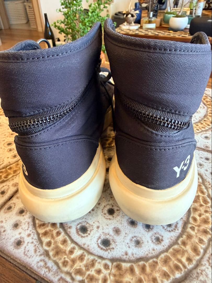 【訳あり】Y-3 AJATU COURT HIGH ハイカットスニーカー 37