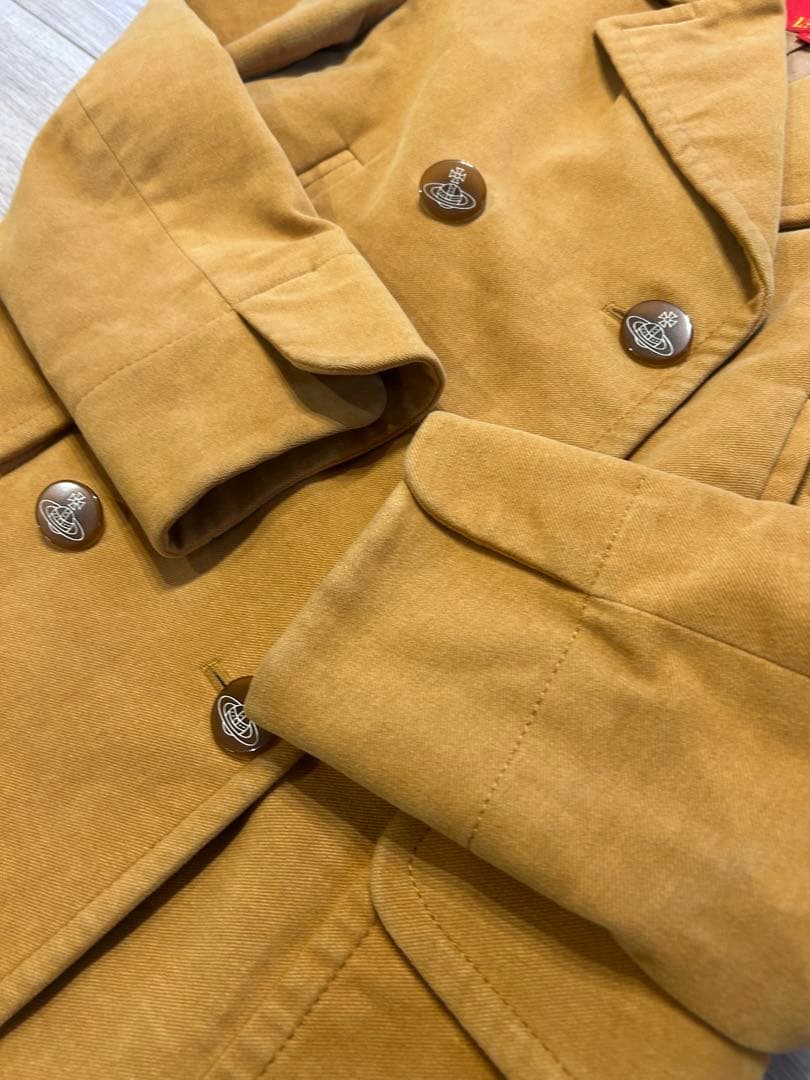 ヴィヴィアンウエストウッドレッドレーベル 日本製 Wブレストコート　オーブ