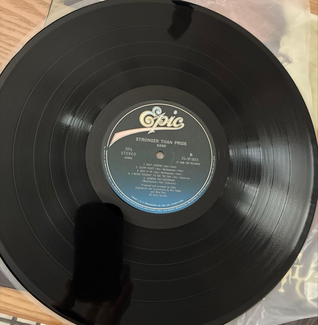 『Stronger Than Pride』「国内盤・シュリンク付・盤面美品