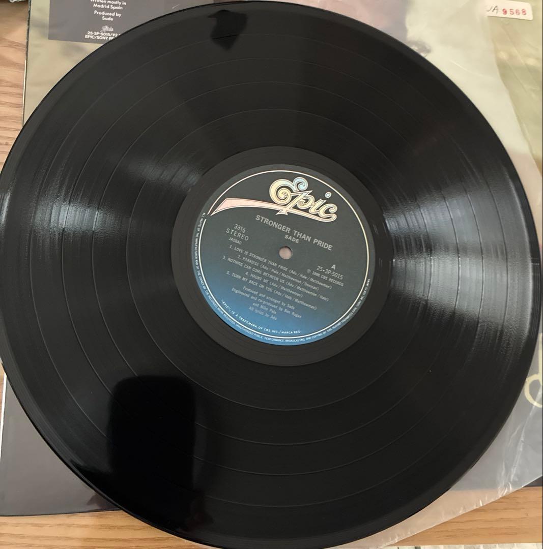 『Stronger Than Pride』「国内盤・シュリンク付・盤面美品