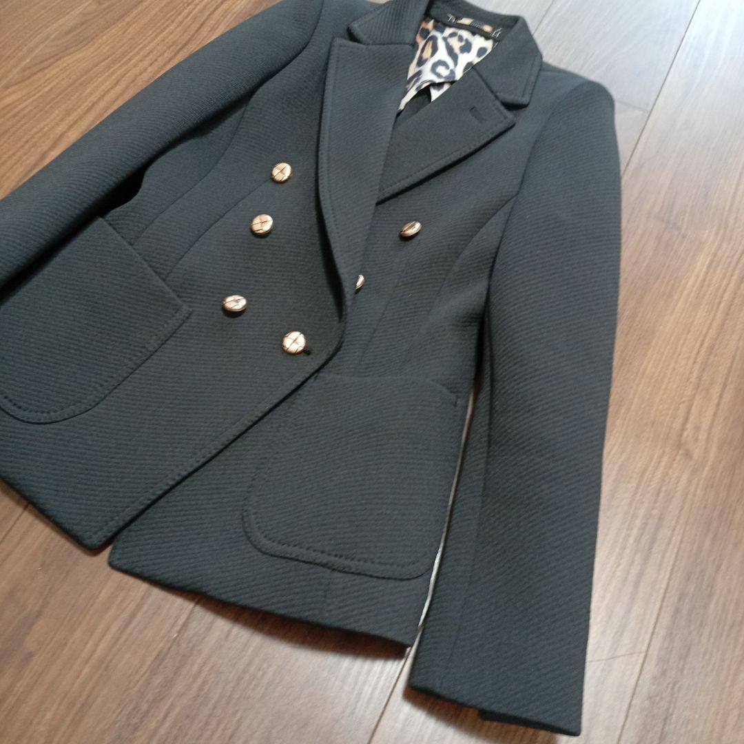 Sov. ダンボールカルゼンジャケット 金ボタン　ブラック