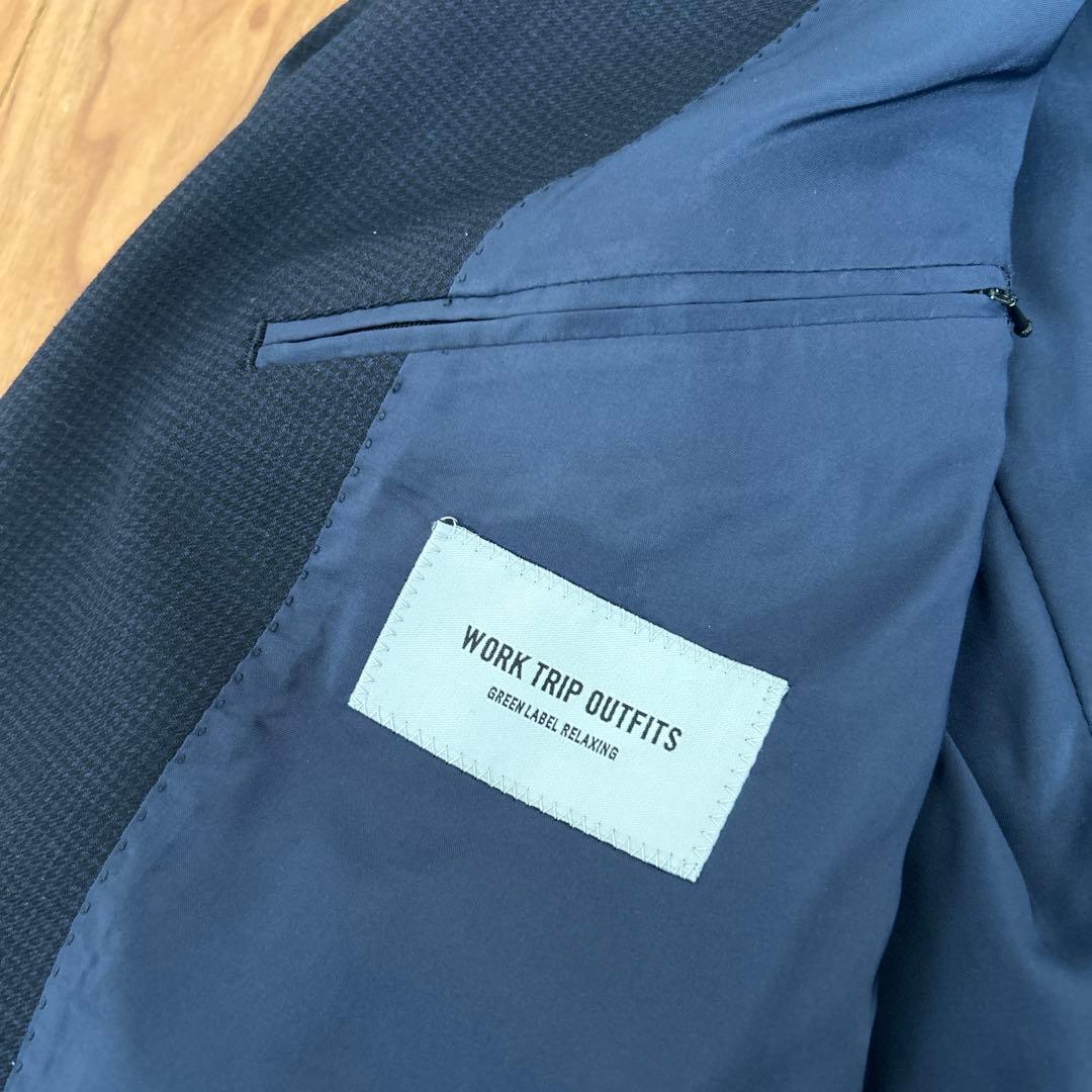 green label relaxing セットアップ スーツ　ウォッシャブル