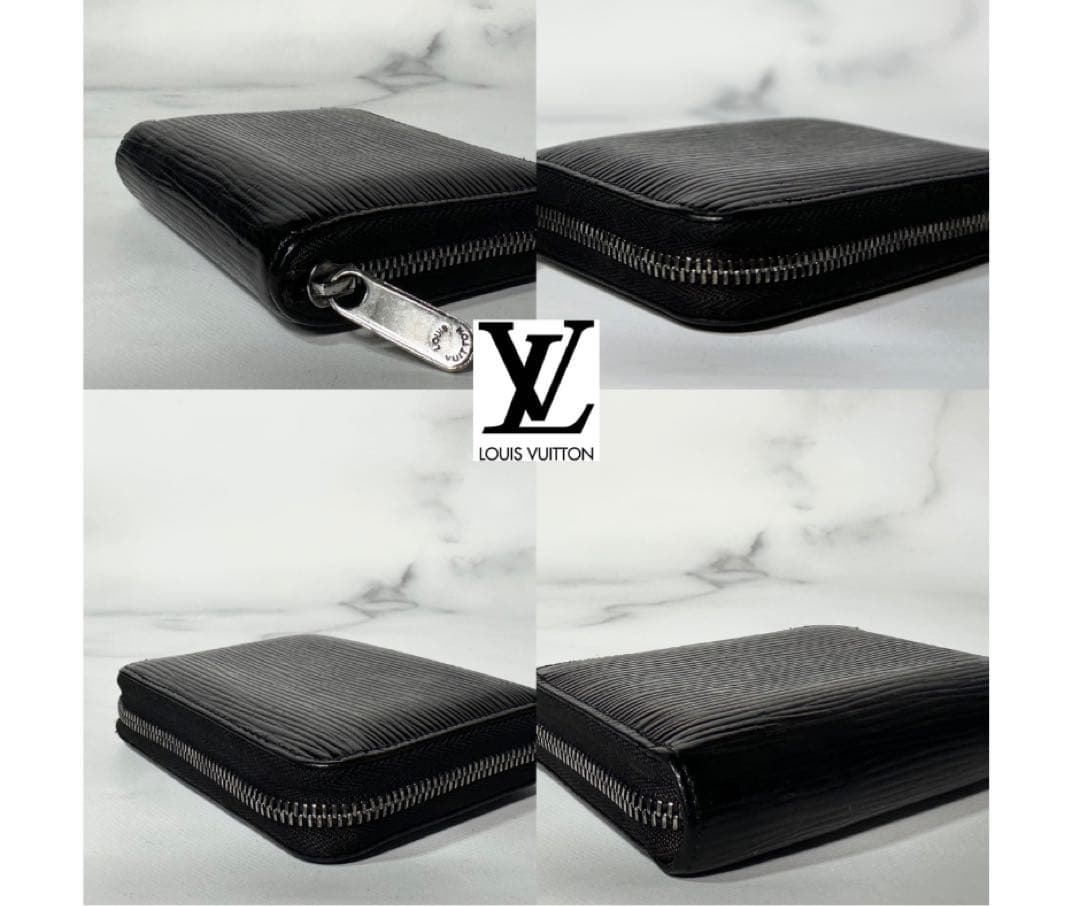 LOUIS VUITTON エピレザー ブラック パース　ブラック