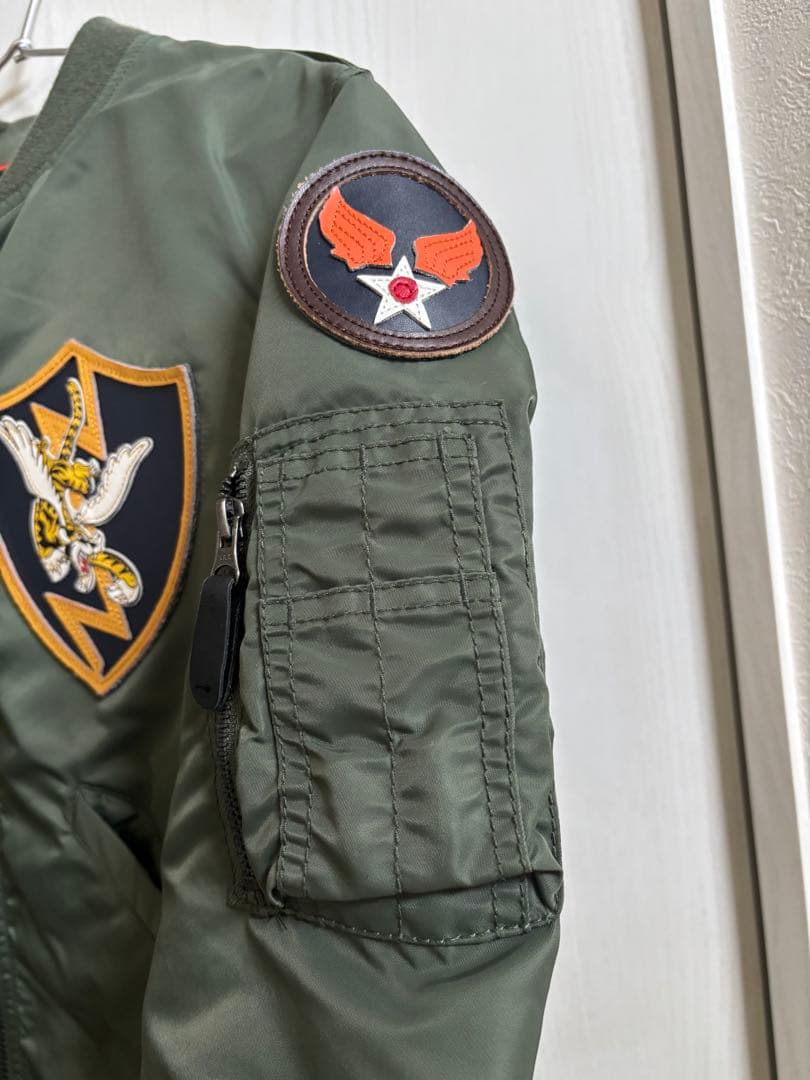 AVIREX MA-1フライトジャケット オリーブグリーン