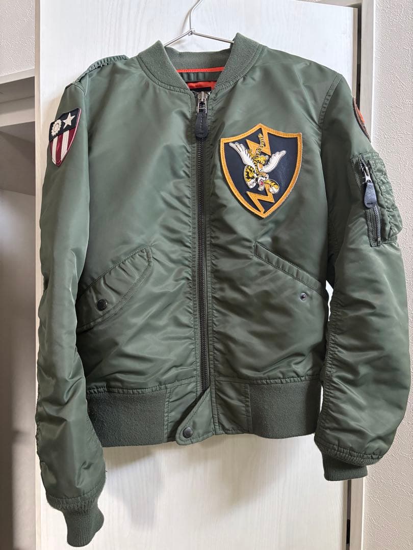 AVIREX MA-1フライトジャケット オリーブグリーン