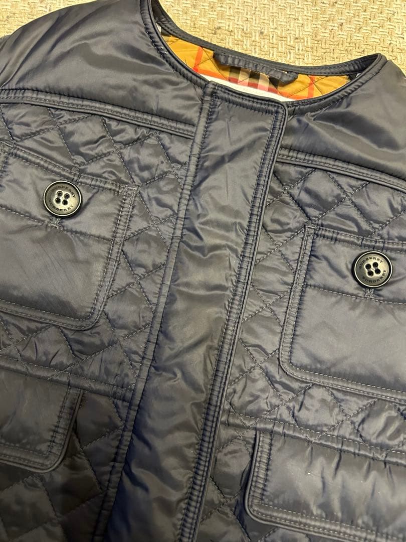 06 BURBERRY キッズ キルティングジャケット 110cm