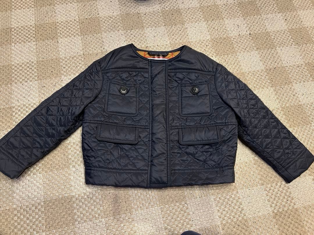 06 BURBERRY キッズ キルティングジャケット 110cm