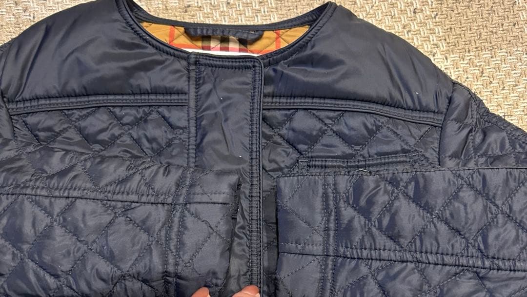 06 BURBERRY キッズ キルティングジャケット 110cm