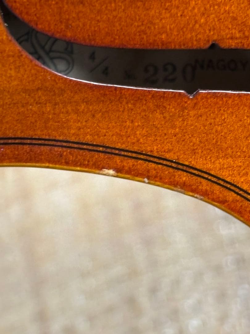 スズキバイオリン 本体 4/4 1974年製　ハードケース付き