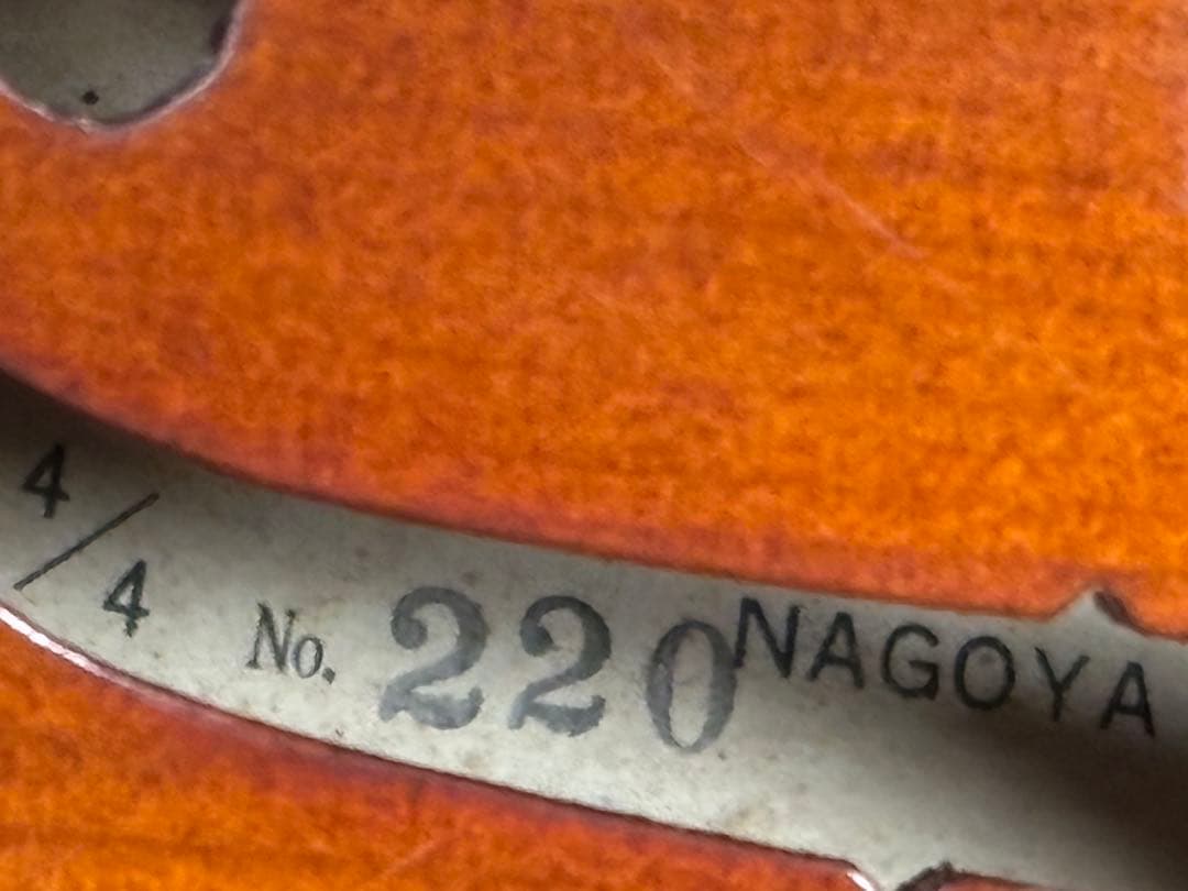 スズキバイオリン 本体 4/4 1974年製　ハードケース付き