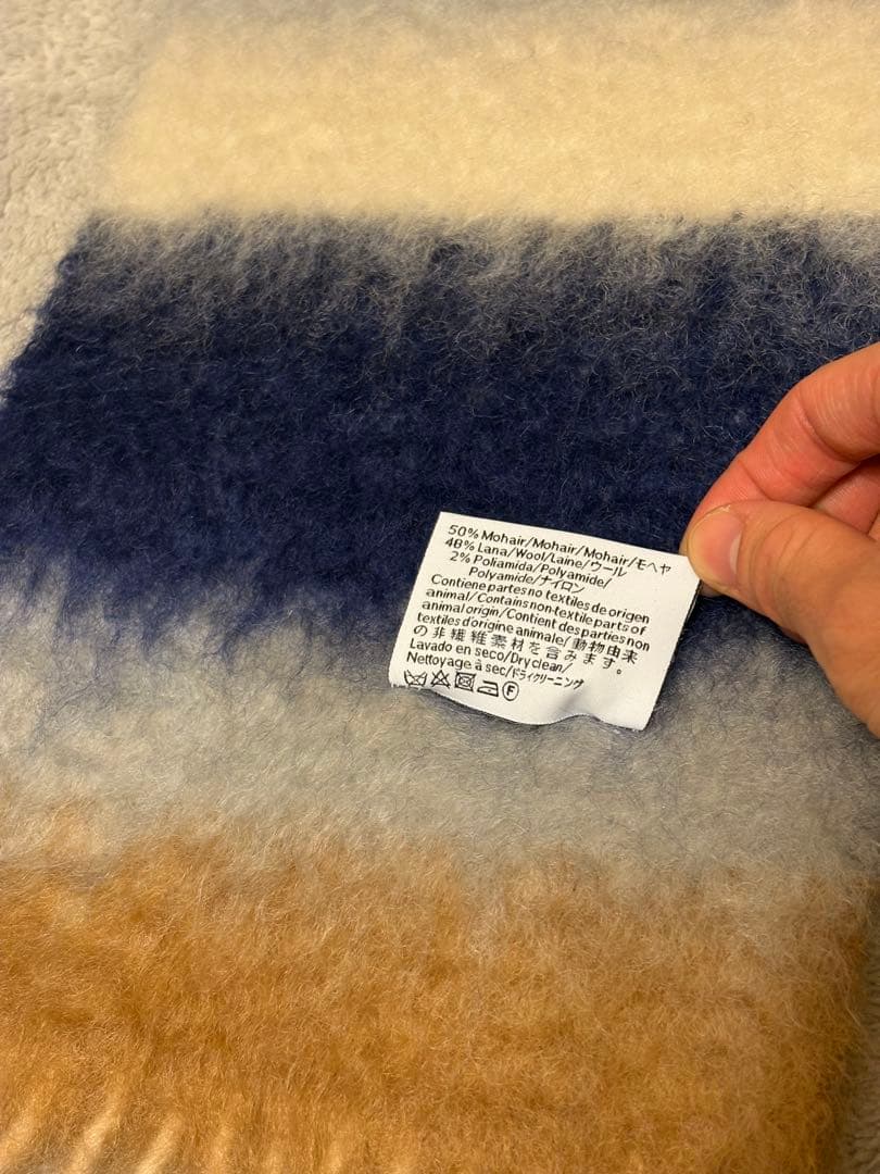 LOEWE グラデーションマフラー