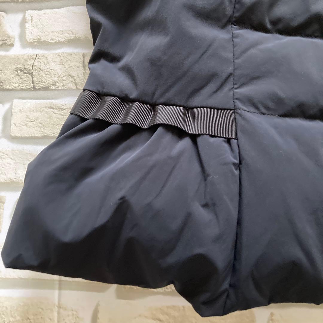 M’SGRACY フリルダウンベスト　黒　38