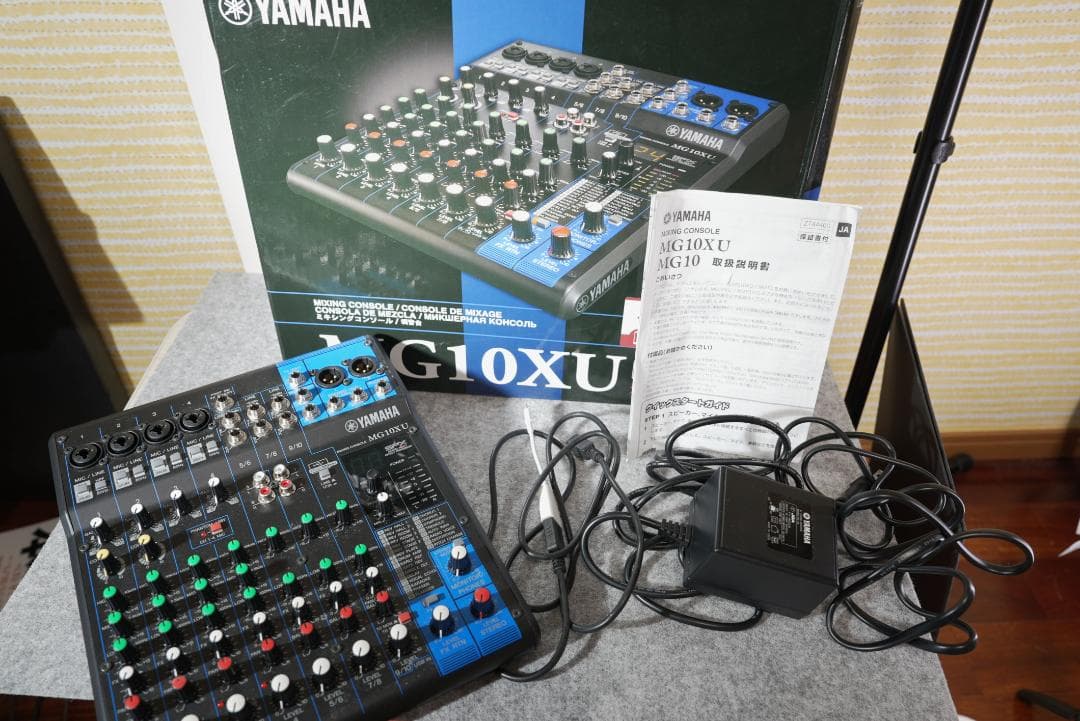 MG10XU（アナログミキサー）｜YAMAHA　USBケーブル付