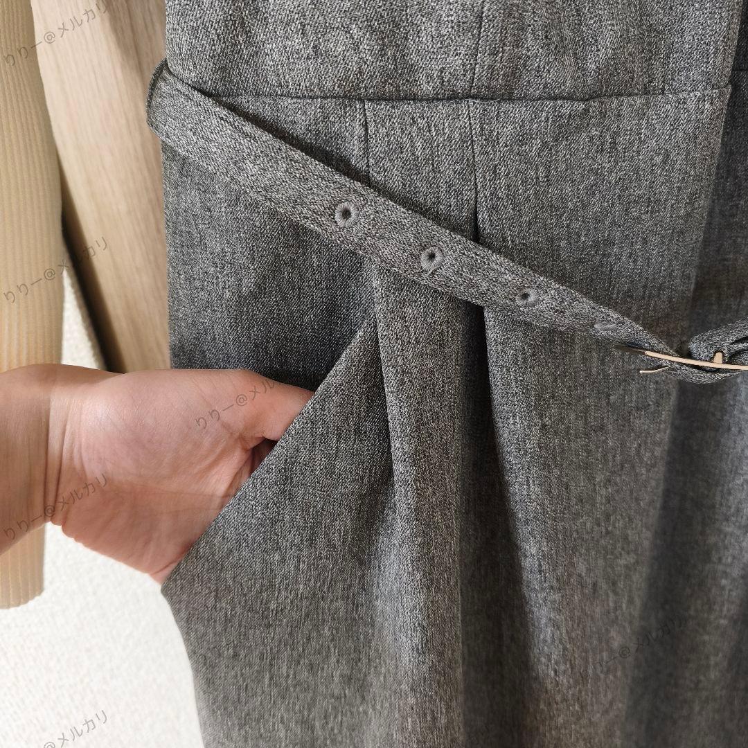 新品未使用・25AW現行・サイズ1　JUSGLITTY ベアドッキングワンピース