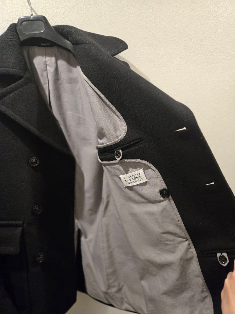 マルタンマルジェラ14　　ピーコート　ジャケット44　Ｐコート　アーカイブ