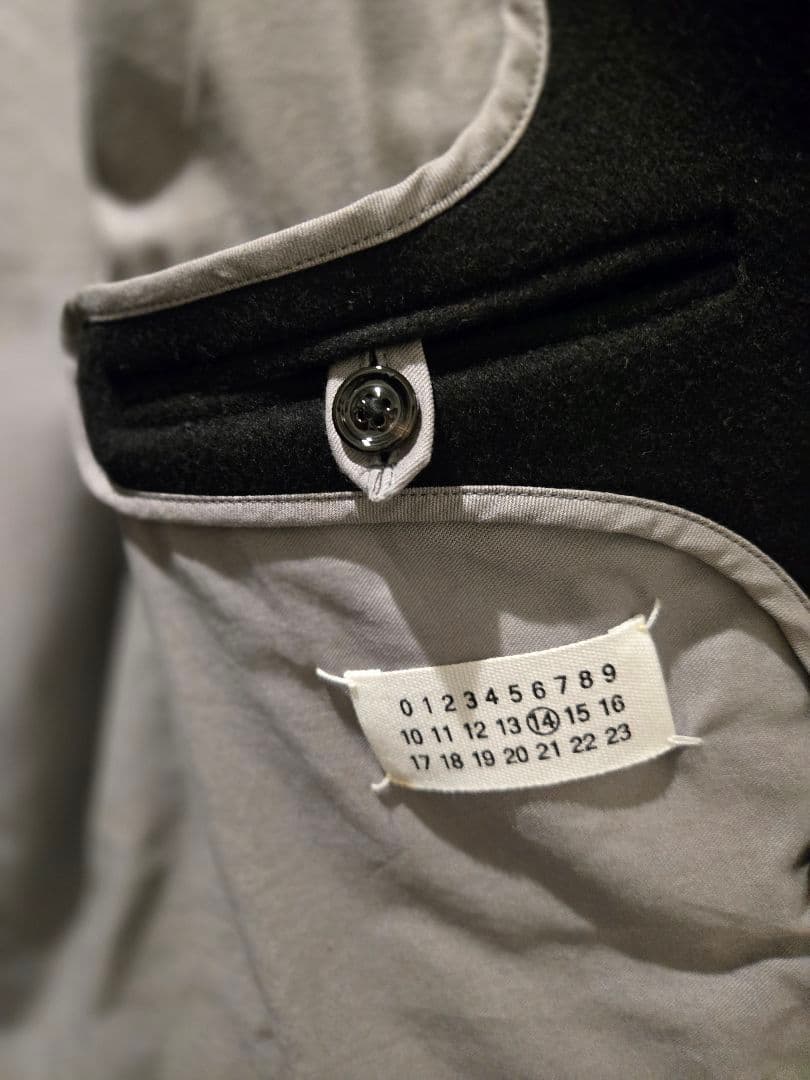 マルタンマルジェラ14　　ピーコート　ジャケット44　Ｐコート　アーカイブ