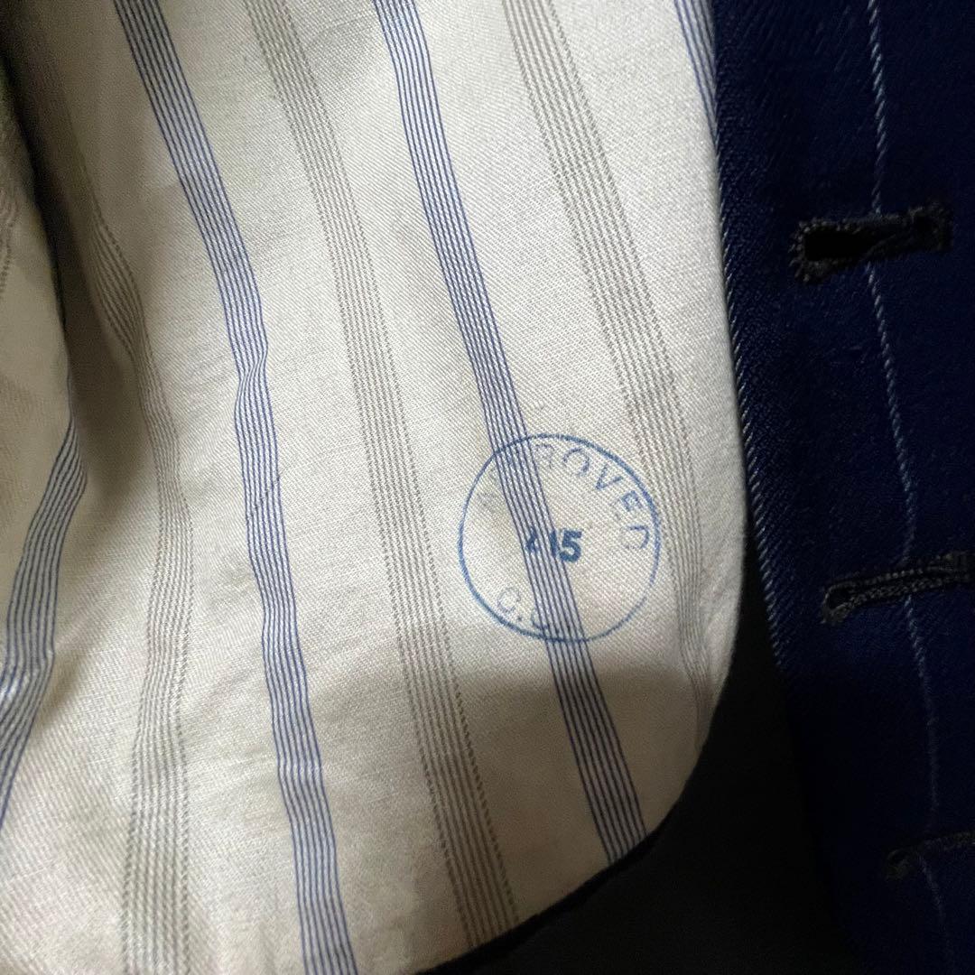 40s British vintage 3ピース スーツ ストライプ イギリス