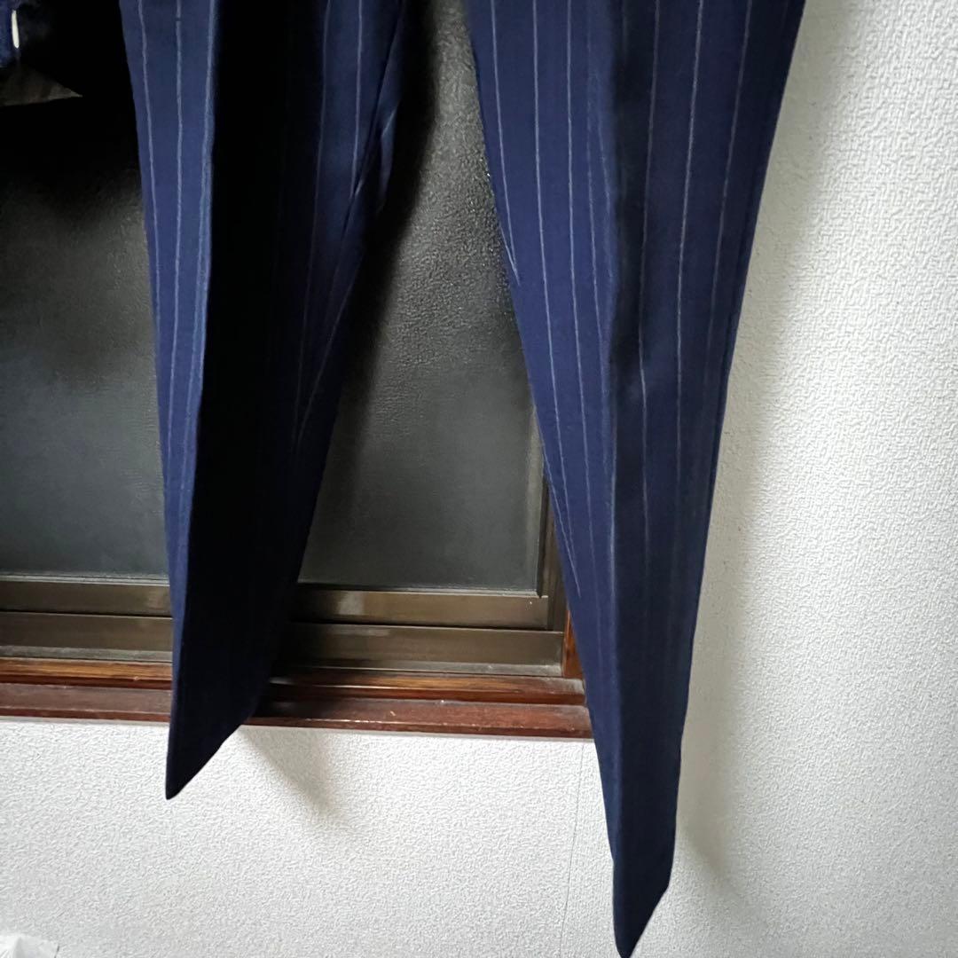 40s British vintage 3ピース スーツ ストライプ イギリス