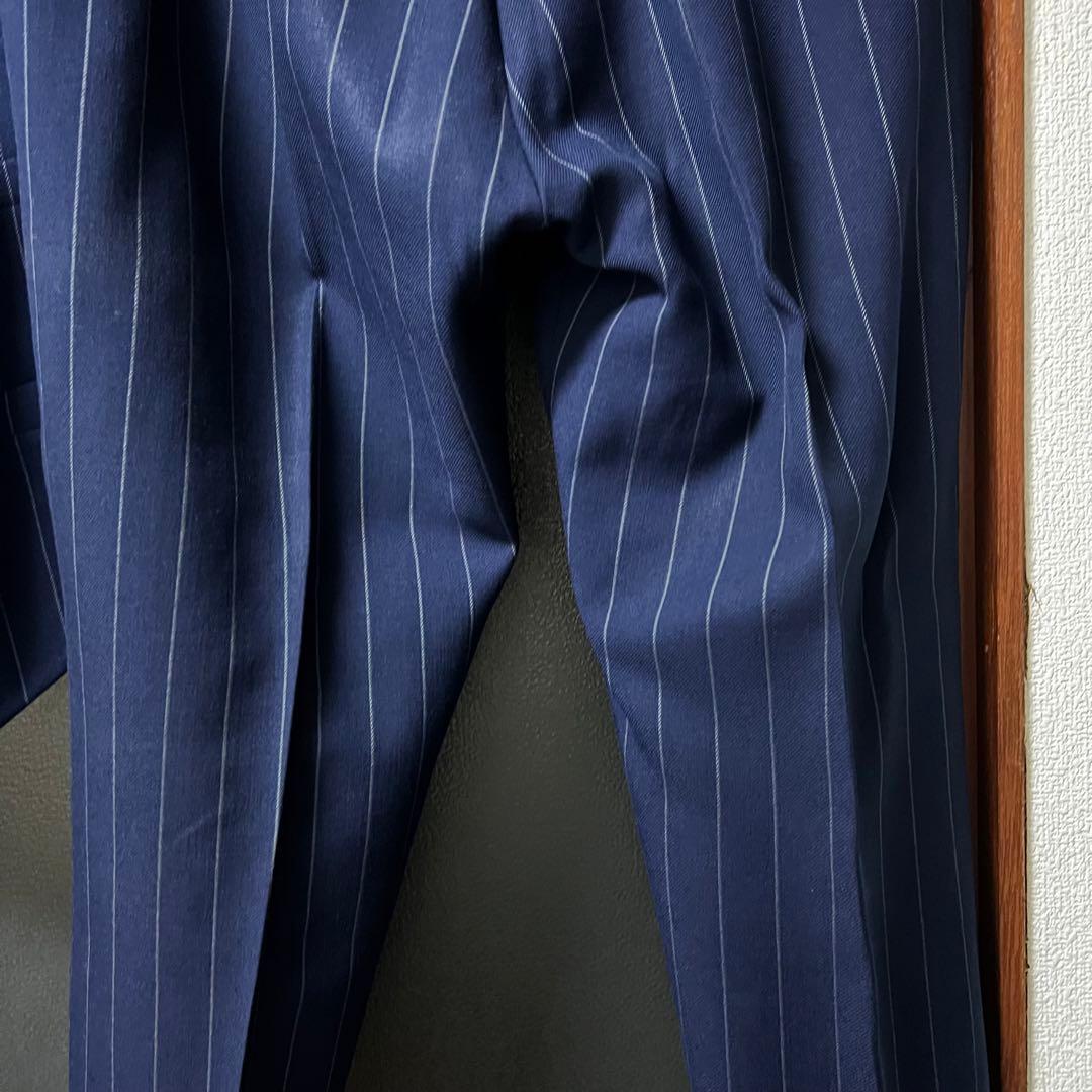 40s British vintage 3ピース スーツ ストライプ イギリス