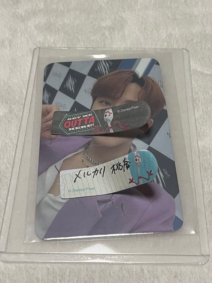 チャンビン　直筆サイン　トレカ