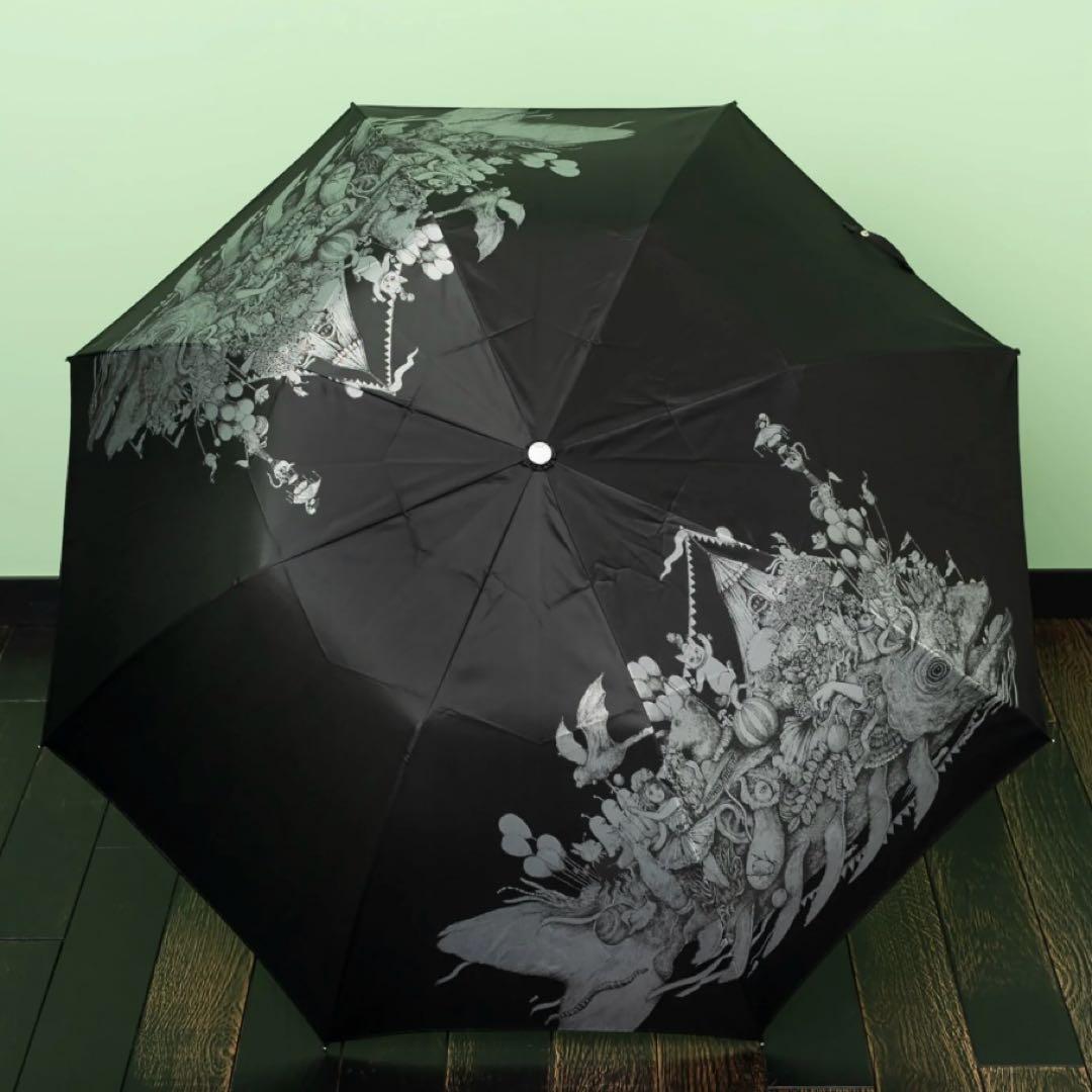 完売!折畳傘ボリス雑貨店ヒグチユウコ雨晴兼用CIRCUSメインビジュアル槙田商店