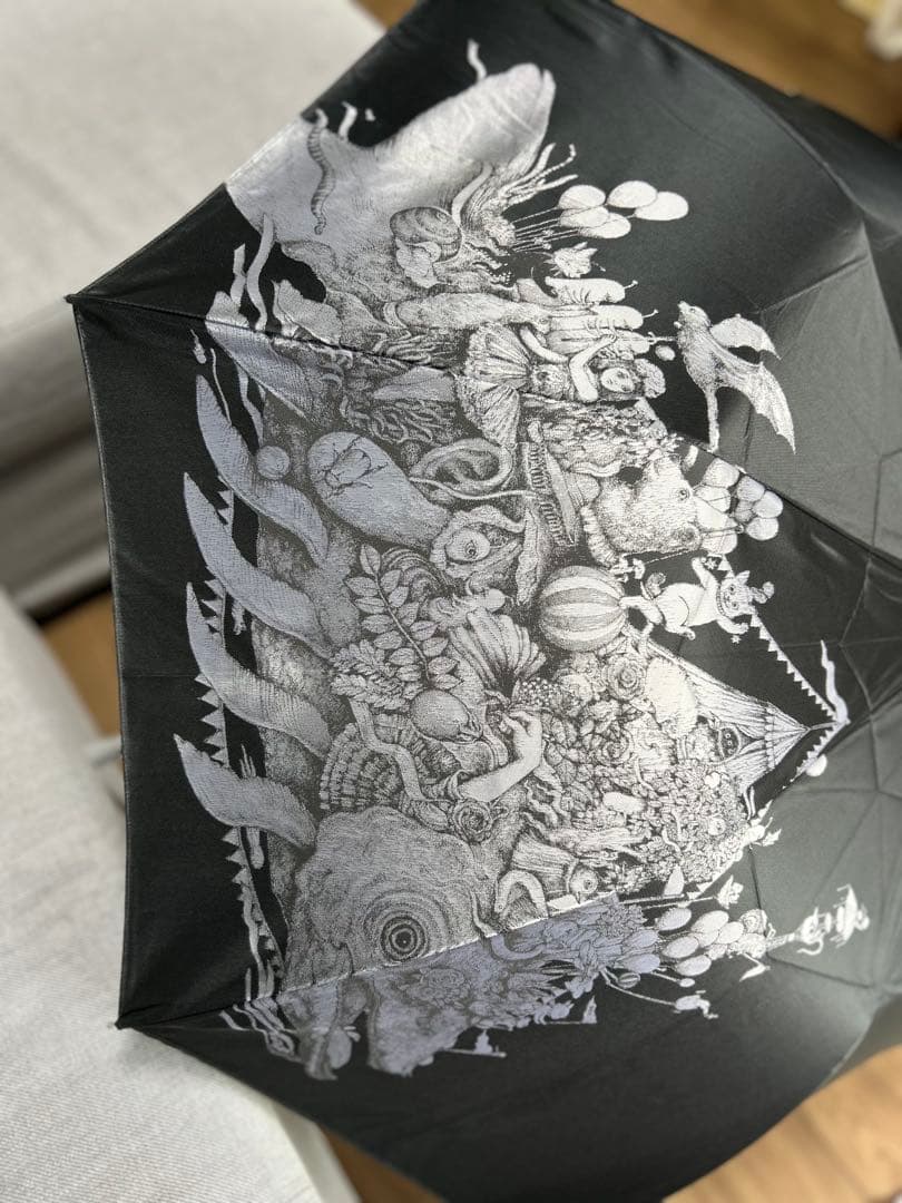 完売!折畳傘ボリス雑貨店ヒグチユウコ雨晴兼用CIRCUSメインビジュアル槙田商店