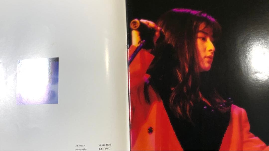 森高千里　見て　1989年　コンサートツアー　パンフレット