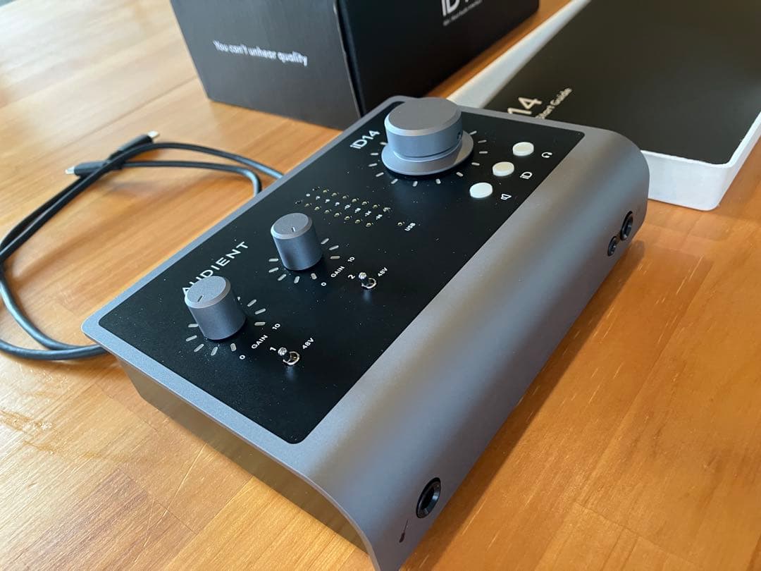 新品同様 購入証明書有 AUDIENT iD14mk2