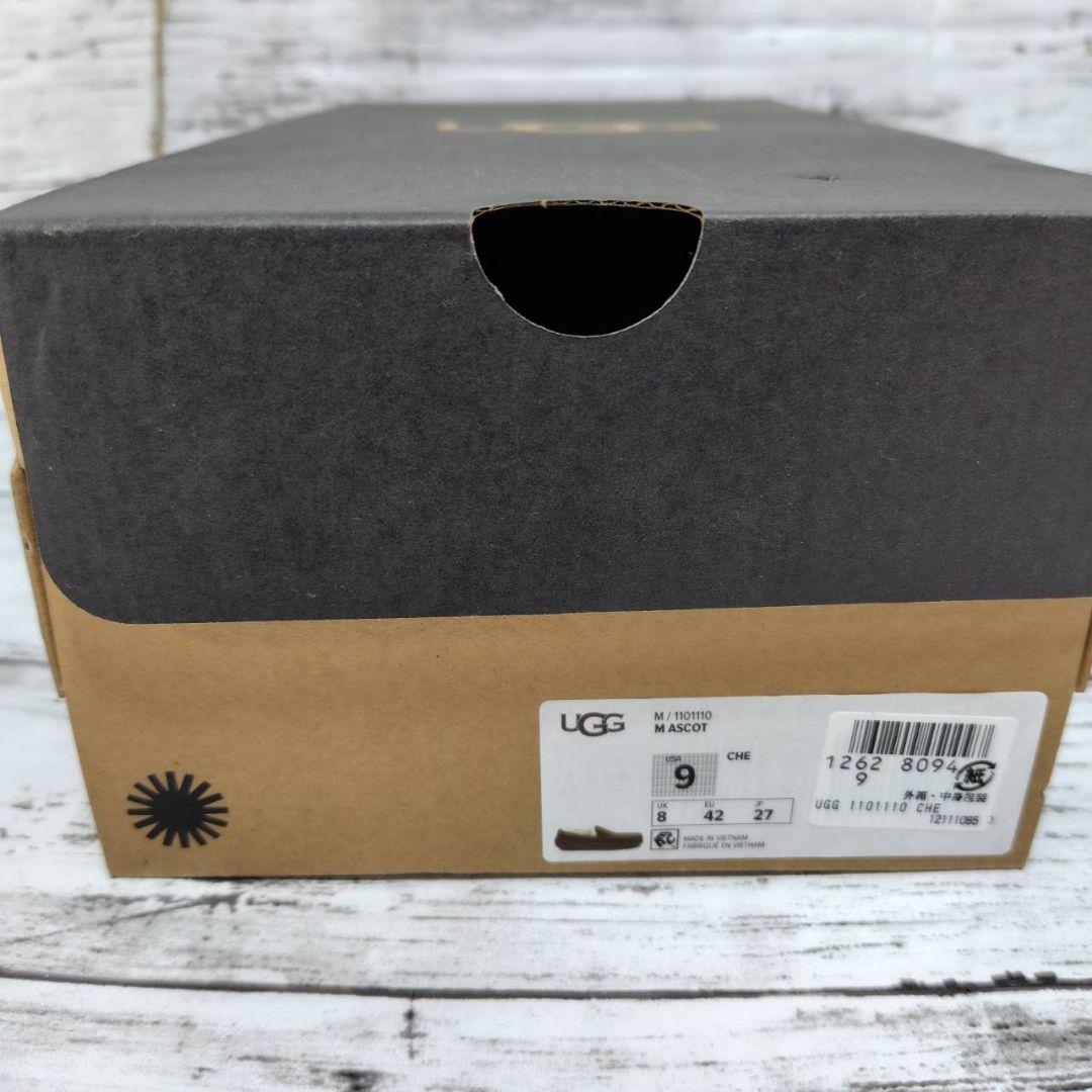 UGG Ascot モカシン 27cm Chestnut