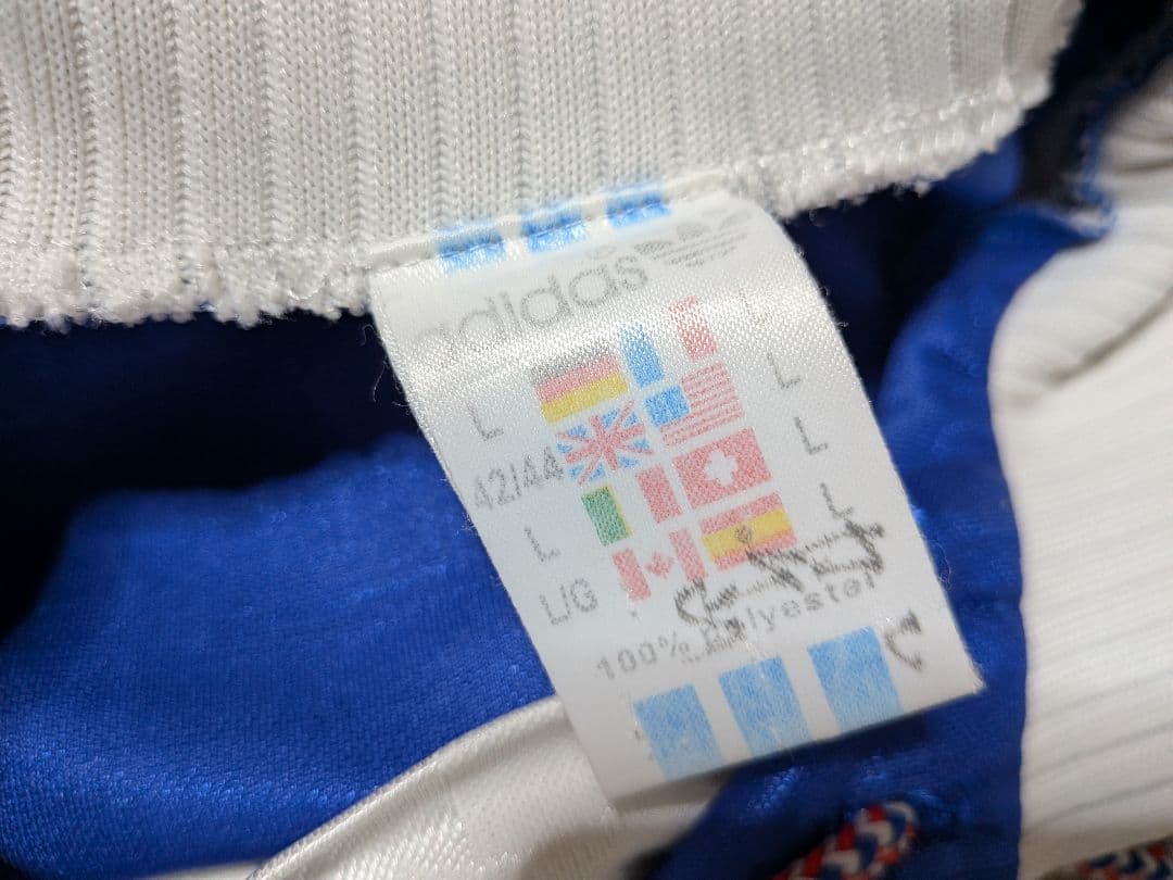 adidas ユーロ 96年 フランス代表 サッカー ユニフォーム LL