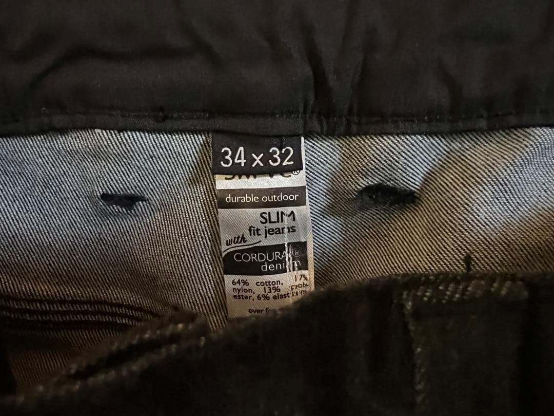 新品未使用タグ付き　swrve スワーブ　デニム　インディゴ34
